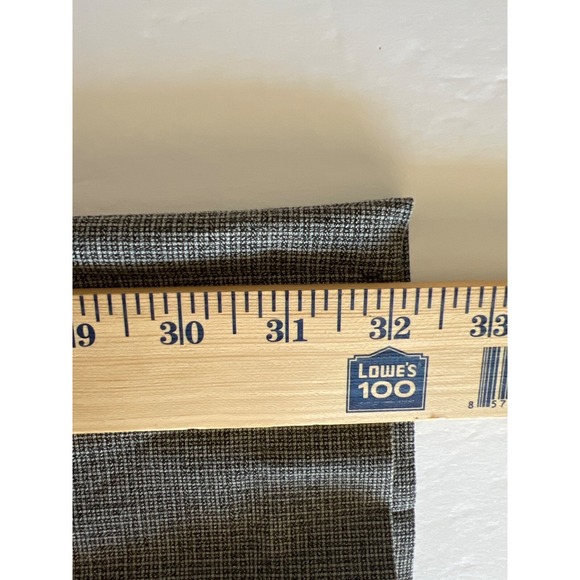 Calvin Klein Mens Slim Fit Dress Pants 38x32 Flat Front Gray Trousers - Picture 8 of 9